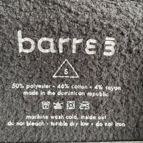 Barre3 Zip-up Hoodie (S) Gray - Picture 4 of 6